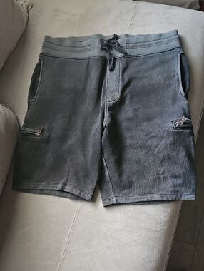 Cotton Citizen Men's Cargo Drawstring Shorts - Charcoal Gray